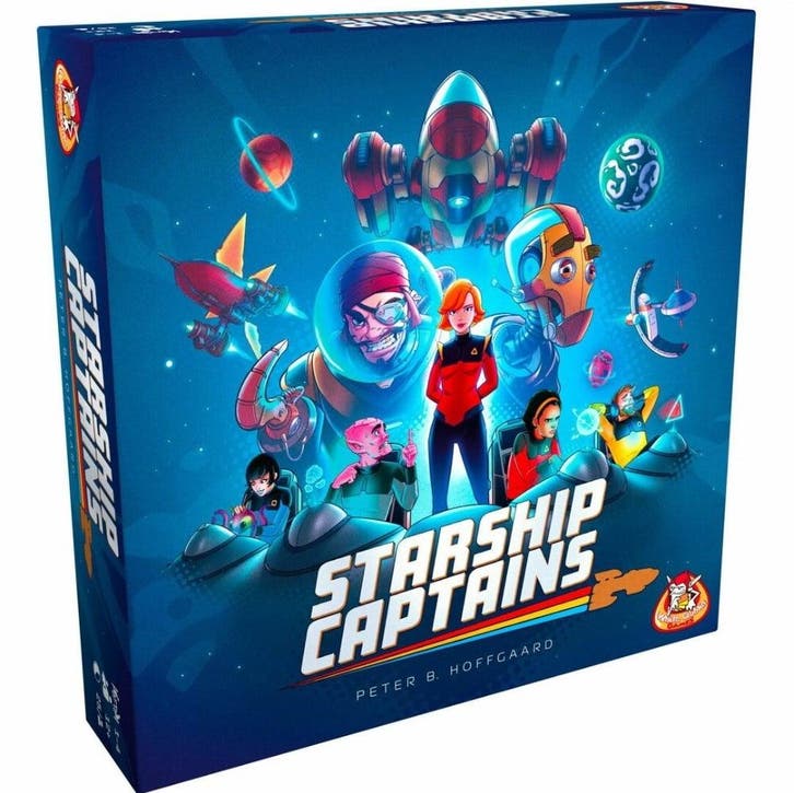 Starship Captains (NL versie) | White Goblin Games -, Hobby en Vrije tijd, Gezelschapsspellen | Bordspellen, Nieuw, Verzenden