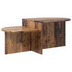vidaXL Salontafel Oud hout 100 x 50 x 40 cm Bewerkt hout, Huis en Inrichting, Verzenden, Nieuw, 50 tot 100 cm, Minder dan 50 cm
