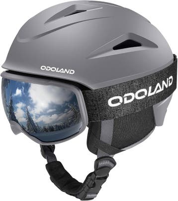 Skihelm met Skibril S Grijs | Retourdeal 65% Korting, Sport en Fitness, Skiën en Langlaufen, Overige merken, Overige typen, Nieuw