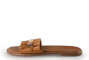 Graceland Slippers in maat 39 Bruin, Slippers, Bruin, Verzenden, Zo goed als nieuw