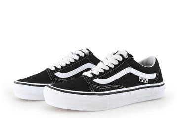 Vans Sneakers Jongens in maat 38½ Zwart, Jongen of Meisje, Schoenen, Zo goed als nieuw, Vans