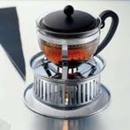 Theepot - Bodum - Chambord - 1 L - Glas - Roestvrij staal..., Verzenden, Nieuw