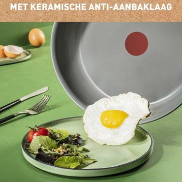 Tefal Revive - Koekenpan - Ø24 cm - Keramisch - PFAS-vrij, Verzenden, Nieuw
