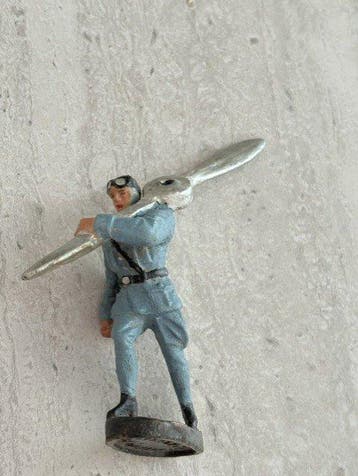 Elastolin - Figuur - soldat aviateur allemand luftwaffe, Nieuw
