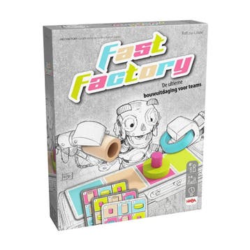 Haba spel Fast Factory behendigheid van €24,99 voor €12,49, Ophalen of Verzenden, Nieuw
