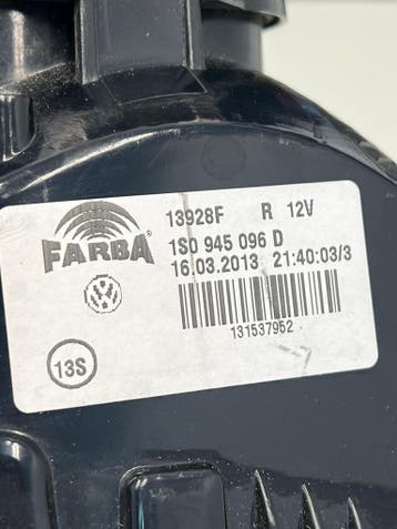 Achterlicht rechts VW UP 1.0i 12V bj.2013 Artnr.1S0945096D, Gebruikt, Volkswagen