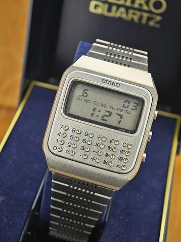 Seiko - Calculator Watch - C153-5011 - Men - 1970-1979 -