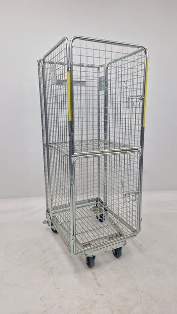 Rolcontainer 5-heks 850x715x1900mm, nestbaar, A-frame,, Ophalen of Verzenden