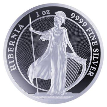 Tokelau. 2 Dollars 2022 1oz $2 NZD Tokelau Hibernia Silver, Postzegels en Munten