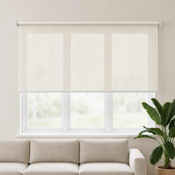 vidaXL Rolgordijn voor buiten 165(B)x230(H) cm crèmekleurig, Huis en Inrichting, Verzenden, Nieuw, Crème