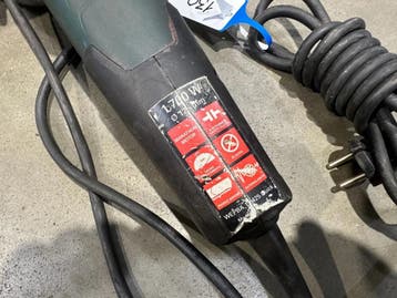 Metabo WEPBA 17-125 QUICK RT Haakse slijper nr. 130, Ophalen of Verzenden, Gebruikt