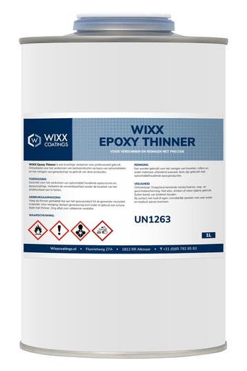 Wixx Epoxy Thinner 5L, Overige kleuren, Verzenden, Nieuw, Verf