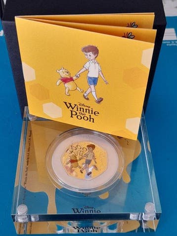 Verenigd Koninkrijk. 50 Pence 2026, Winnie The Pooh (Zonder