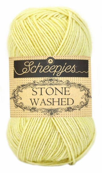 Scheepjes Stone Washed - 817 Citrine - Katoen-mix Garen, Ophalen of Verzenden, Nieuw