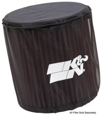 K&N 6in ID x 6inH Closed Top Black Drycharger Air Filter, Ophalen of Verzenden