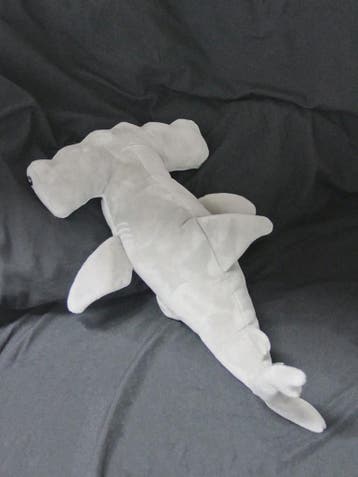 Realistische Witvinrifhaai Pluche Knuffel 40 cm - Zacht Ocea, Verzenden, Nieuw