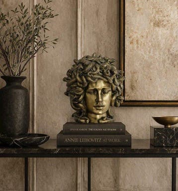sculptuur, MEDUSA - 20 cm - Resin - 2026