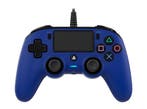 Nacon Compact Controller Blauw Wired (PS4 Accessoires), Ophalen of Verzenden, Zo goed als nieuw