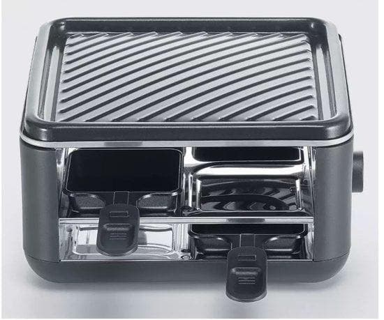 Gourmetstel compact pfas-vrij | retourdeal 59% korting, Witgoed en Apparatuur, Gourmetstellen, Zo goed als nieuw, 4 t/m 7 personen