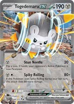 Togedemaru EX 149/217 Ascended Heroes, Ophalen of Verzenden, Nieuw, Losse kaart, Foil