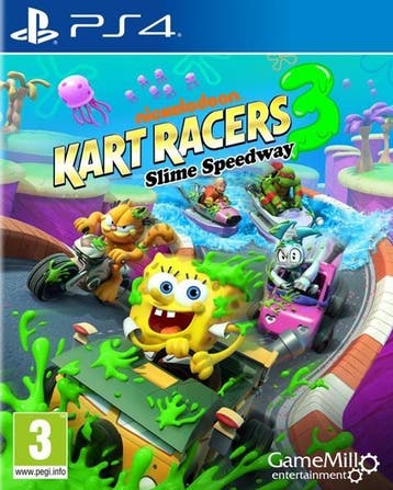 Nickelodeon Kart Racers 3: Slime Speedway PS4 Met garantie!, 3 spelers of meer, Ophalen of Verzenden, Zo goed als nieuw, Vanaf 3 jaar