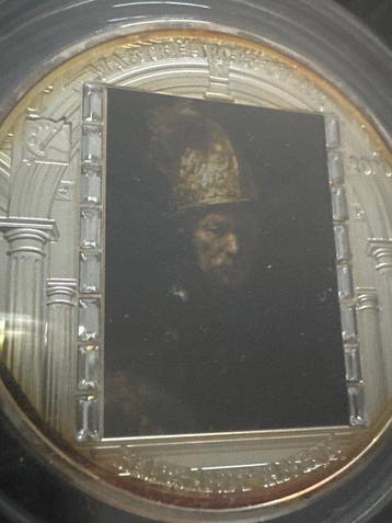 Cookeilanden. 20 Dollars 2010 Proof - Masterpieces of Art -