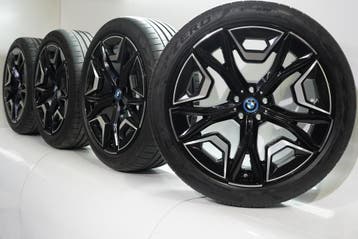 BMW iX i20 1020 22 inch velgen Pirelli Zomerbanden Origineel, Auto-onderdelen, Gebruikt, Velg(en), Overige maten, Ophalen of Verzenden