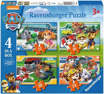 Paw Patrol Puzzel (4 in a box) | Ravensburger - Puzzels, Verzenden, Nieuw