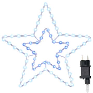 Kerstverlichting Ster 72 LED | Laatste Stuk!, Diversen, Kerst, Ophalen of Verzenden, Zo goed als nieuw