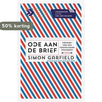 Ode aan de brief - Simon Garfield 9789492060006, Verzenden, Zo goed als nieuw, Simon Garfield