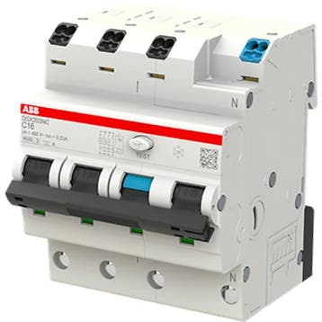 ABB FlexLine aardlekautomaat 3P+N C16 30mA, Ophalen of Verzenden, Nieuw