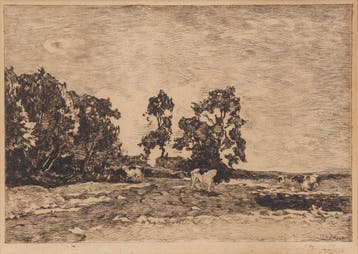 Willem de Zwart (1862-1931) - Een Weide, Antiek en Kunst