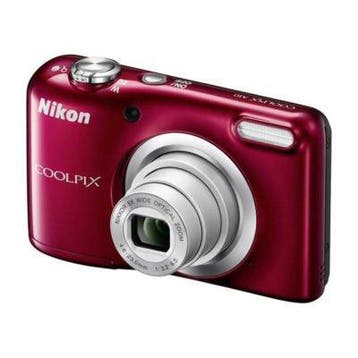 Nikon Coolpix A10 Digitale Compact Camera - Rood, Verzenden, Zo goed als nieuw