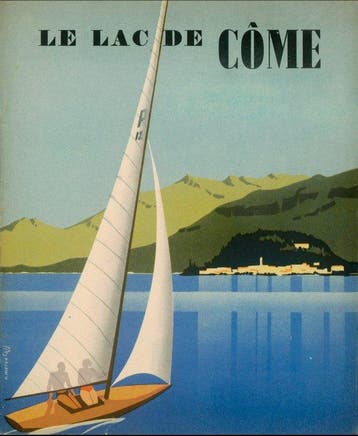 Mario Puppo - Lago di Como Italy - boat, sailing travel, Nieuw