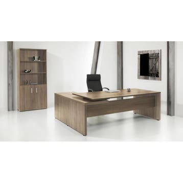 Manager Hoekbureau (230 x 172) - Laagste prijs garantie!, Huis en Inrichting, Bureaus, Ophalen of Verzenden, Nieuw