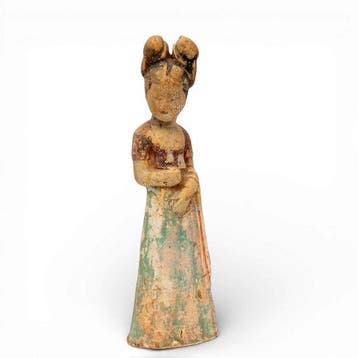 Oud Chinees, Tang-dynastie Terracotta Een zeldzame