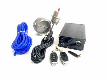 Vacuüm rvs uitlaatklep set - cut out of bypass - UPP Exhaust, Ophalen of Verzenden, Nieuw