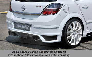 Rieger achteraanzetstuk | Astra H: 03.04- - 5-drs., Hatchbac, Auto-onderdelen, Verzenden, Nieuw, Opel