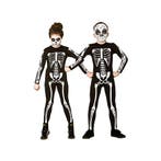 Skeletten jumpsuit zwart kind, Verzenden, Nieuw, Feestartikel