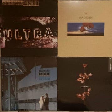 Depeche Mode - Ultra, Music for the masses, Some great, Nieuw in verpakking