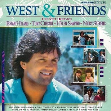 LP gebruikt - Albert West - West &amp; Friends, Cd's en Dvd's, Verzenden, Zo goed als nieuw, Overige formaten
