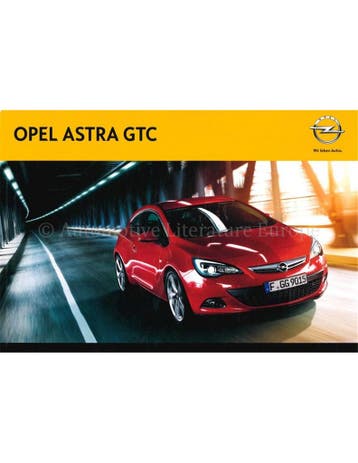 2012 OPEL ASTRA GTC BROCHURE DUITS, Nieuw, Opel, Author