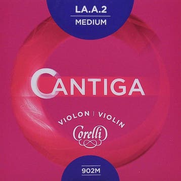 Corelli CO-902-M violin string A-2 4/4, medium, cantiga, Ophalen of Verzenden, Nieuw
