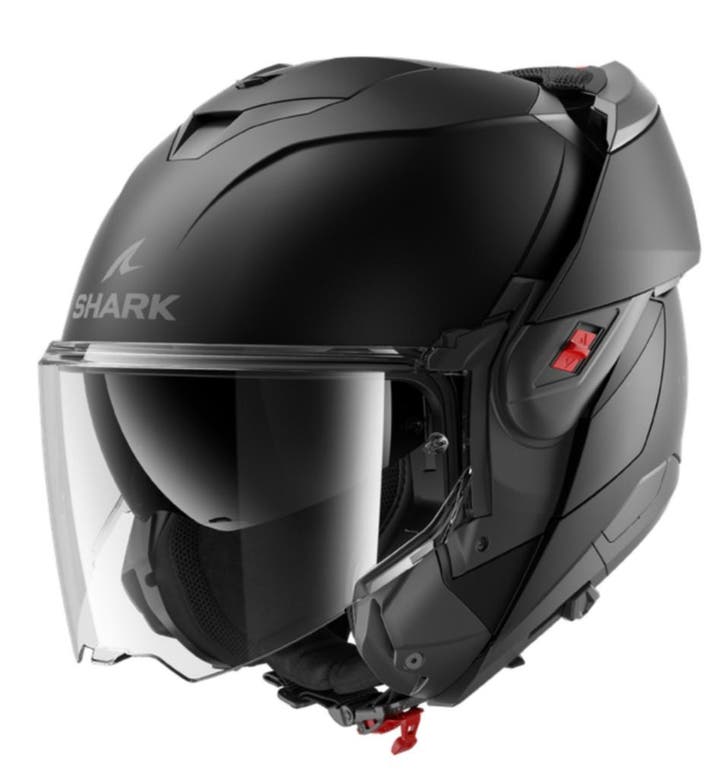 Shark OXO - Mat Zwart, Motoren, Kleding | Motorhelmen, XS, Shark, Verzenden