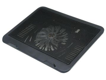 Laptop Koeler met Fan en LED - Zwart Blow AF10, Ophalen of Verzenden, Nieuw