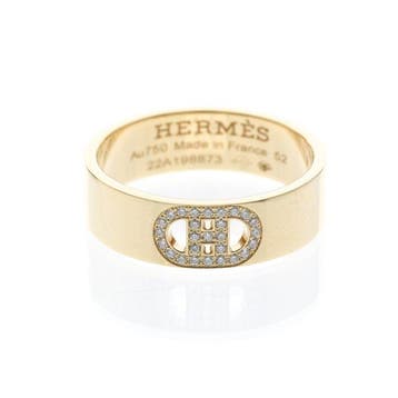 Hermès - Ring rosegoud, Nieuw