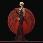 I_KONIQ - The red round campari vintage ADV Erte style, Nieuw