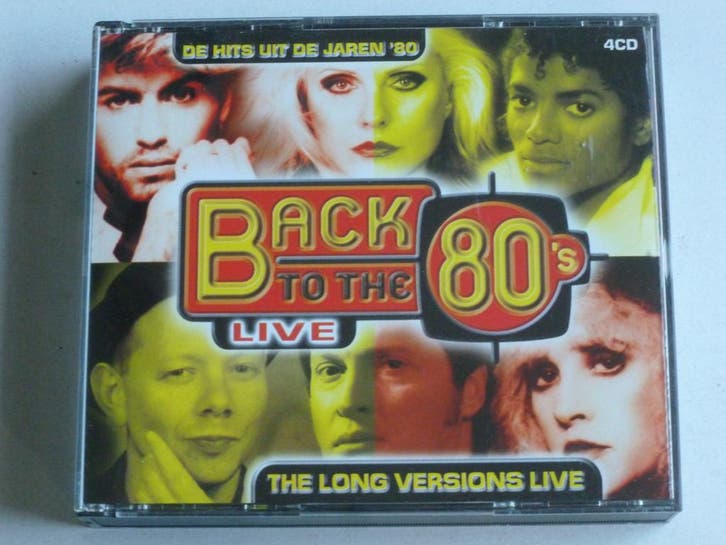 Back to the 80s - The Long Versions Live (4 CD), Cd's en Dvd's, Cd's | Rock, Zo goed als nieuw, Ophalen of Verzenden