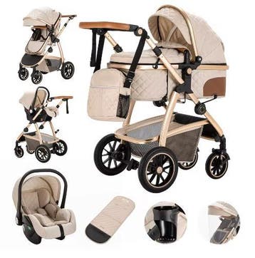 Verstelbare 3-in-1 Kinderwagen voor Pasgeborenen tot 36 Maan, Verzenden, Nieuw
