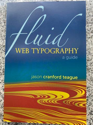 Fluid Web Typography – a guide  (Jason Cranford Teague), Boeken, Informatica en Computer, Gelezen, Verzenden, Jason Cranford Teague